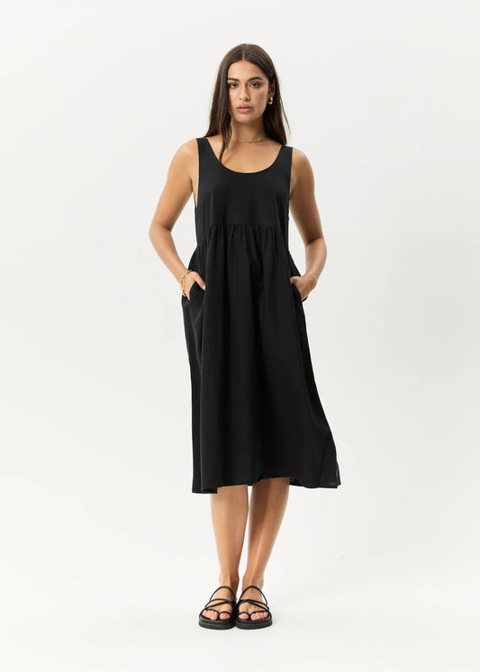 Jesse - Midi Dress - Black