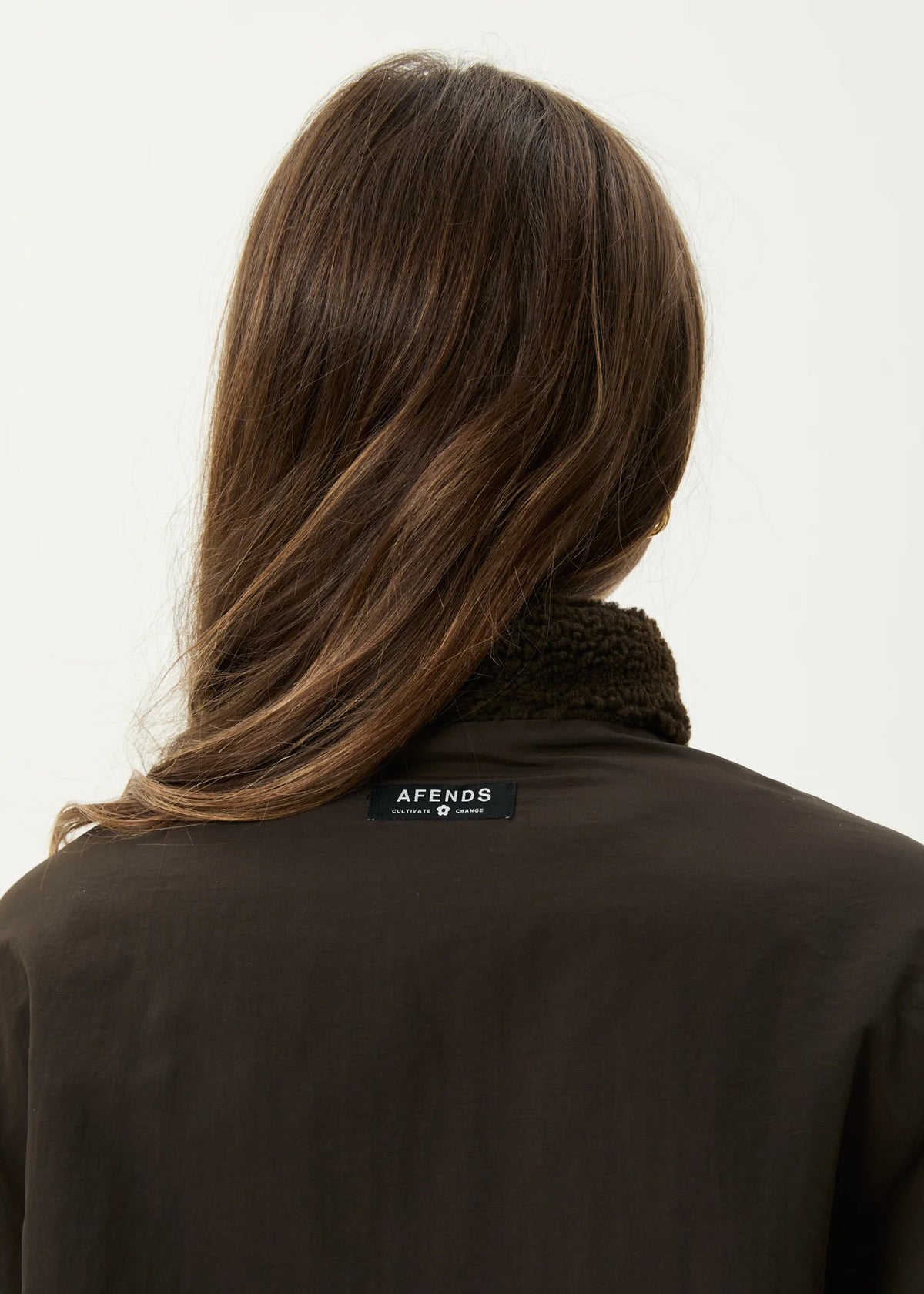 Berlin - Reversible Polar Fleece Jacket - Coffee