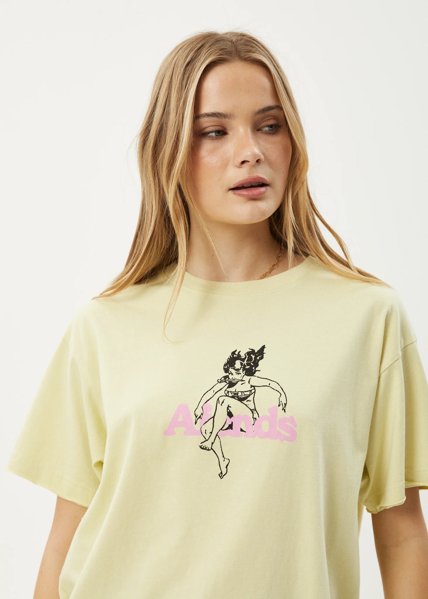 No Fury Oversized Tee - Lemongrass