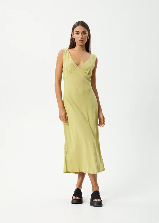 Amaya Maxi Dress - Lemongrass