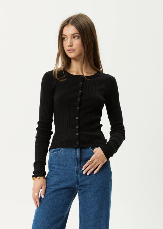 Bronte Knit Cardigan - Black