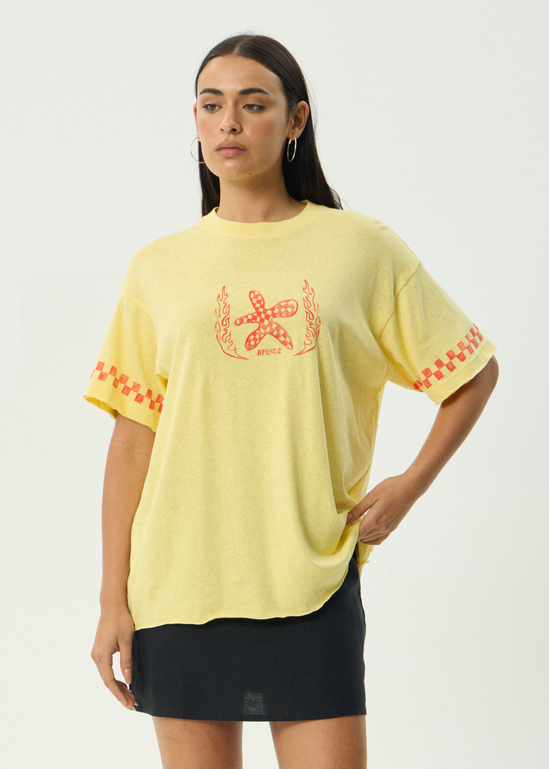 Calda - Oversized Tee - Lemon
