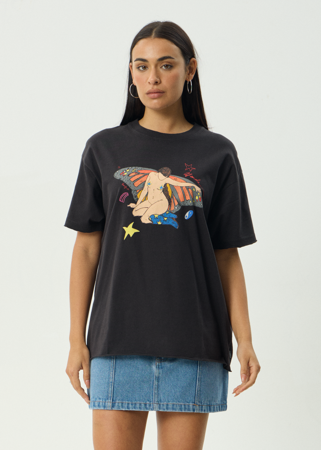 Easty - Oversized Tee - Black