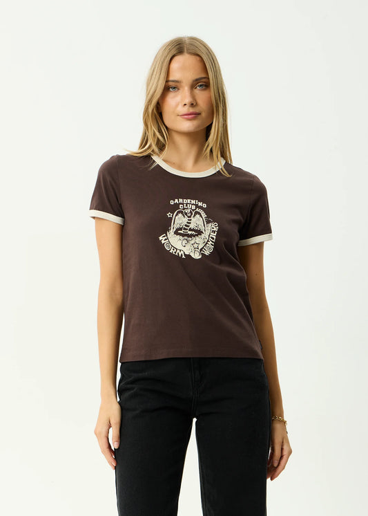 Wonders - Ringer Tee - Coffee