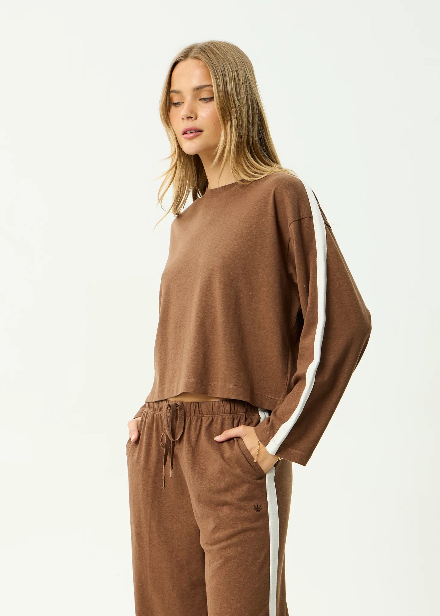 Marla - Long Sleeve Tee - Cinnamon