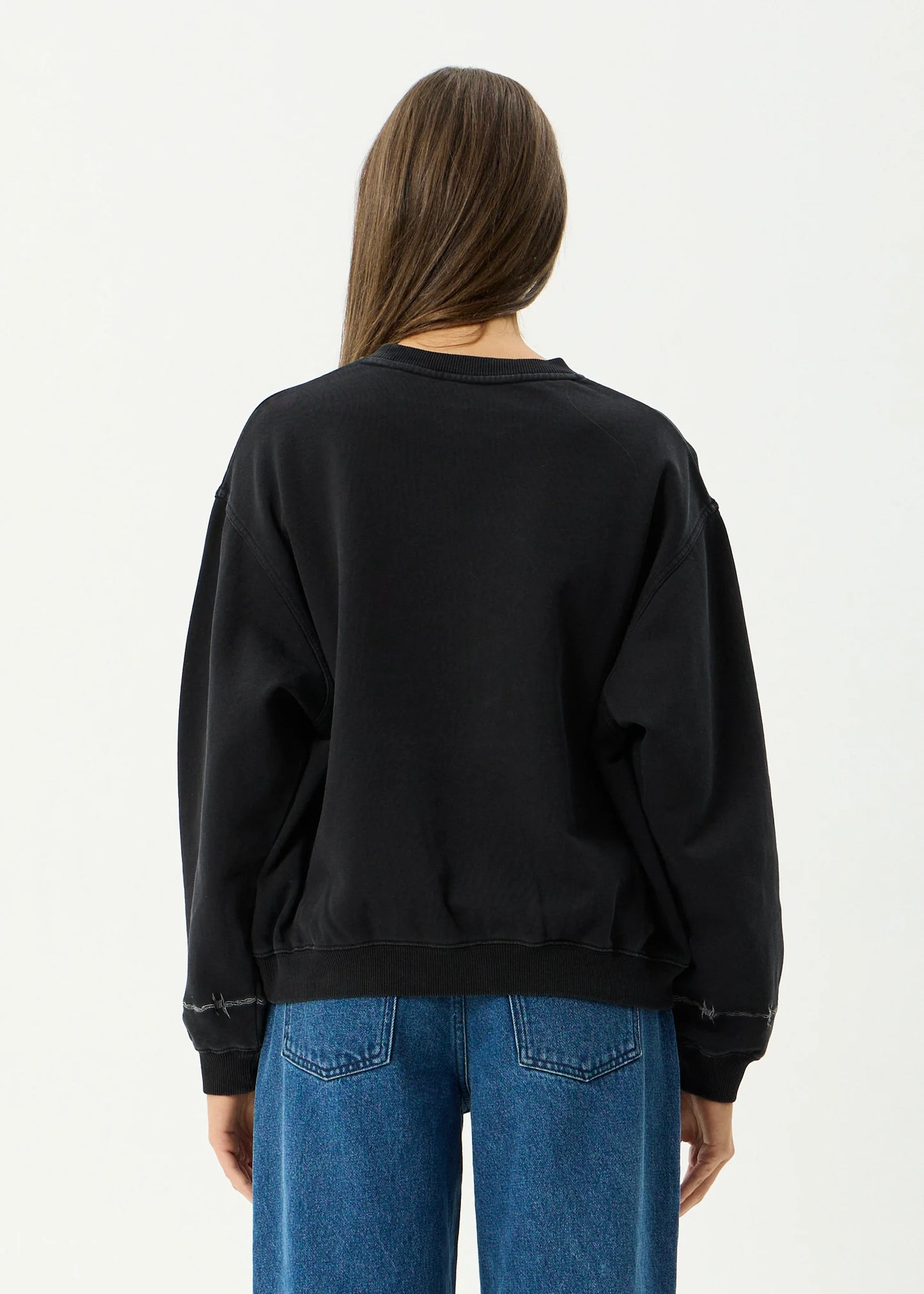 Good Nature - Crew Neck - Stone Black