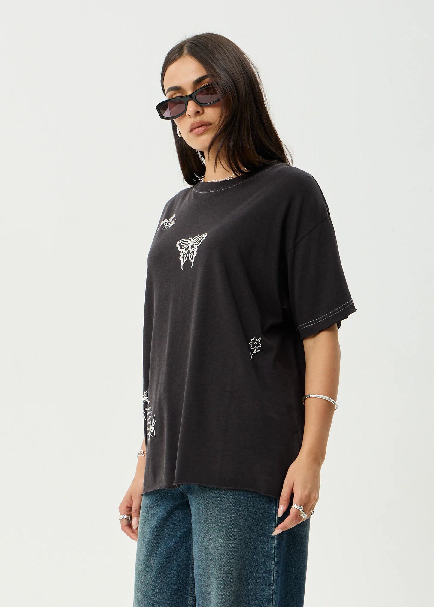 Rise - Oversized Tee - Stone Black