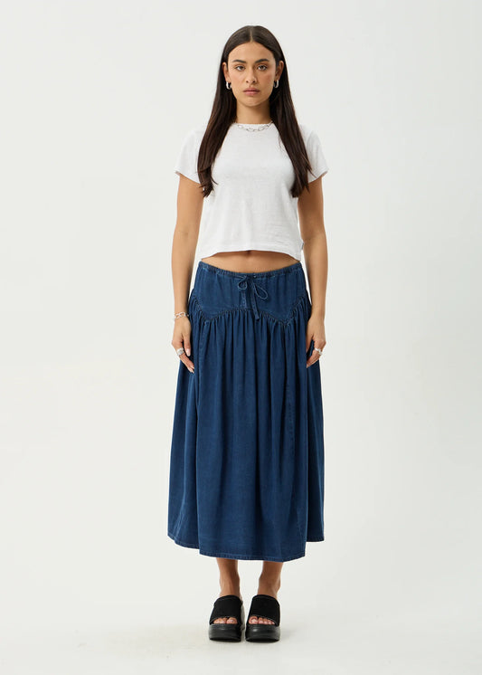 Palmer - Midi Skirt - Ink