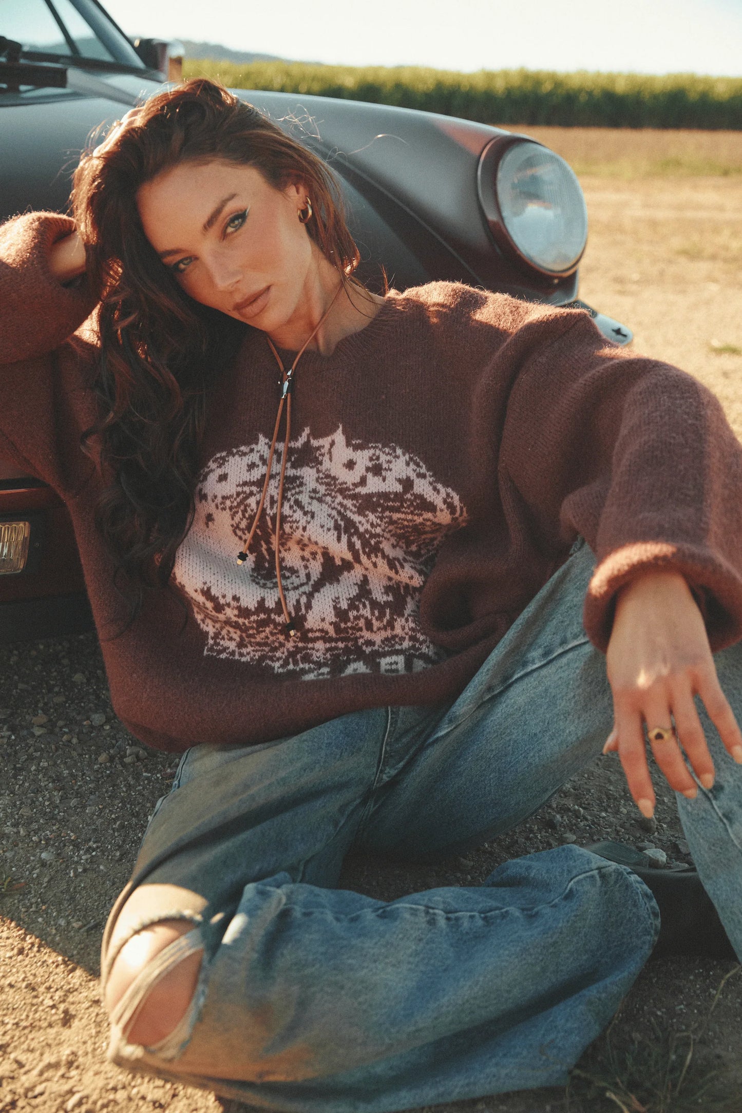 Who the Buck Cares Knit Jumper