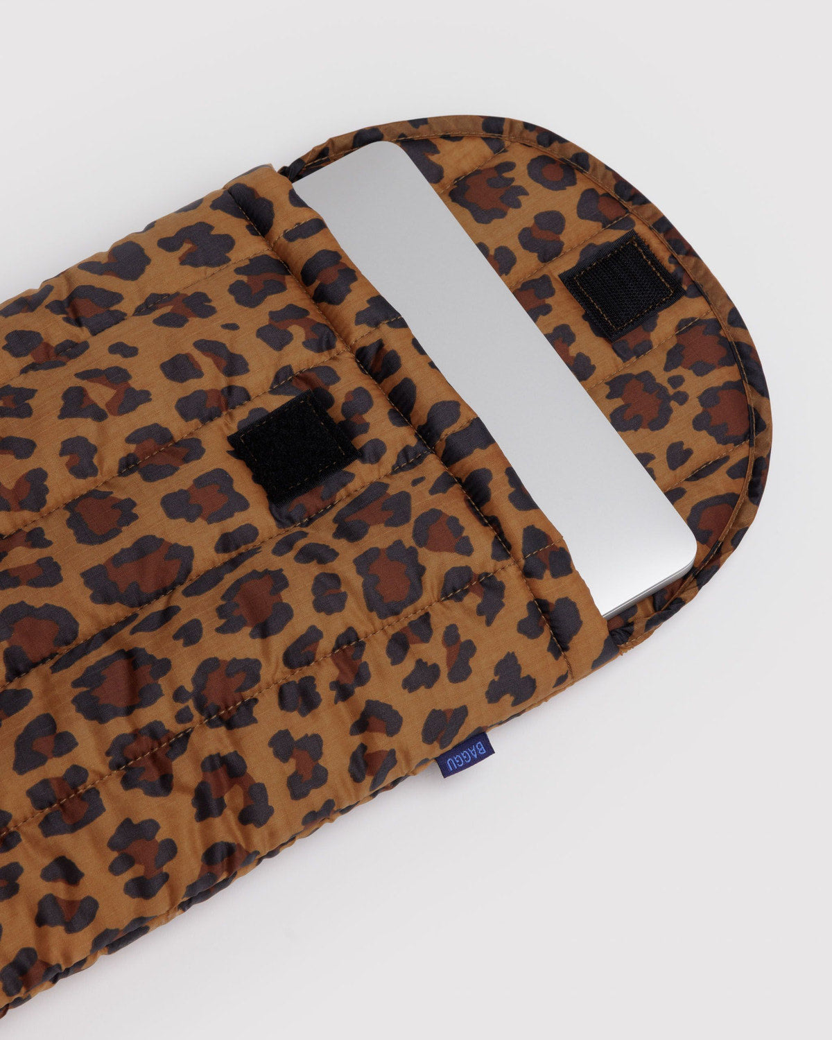 Puffy Laptop Case 13"/14" - Leopard