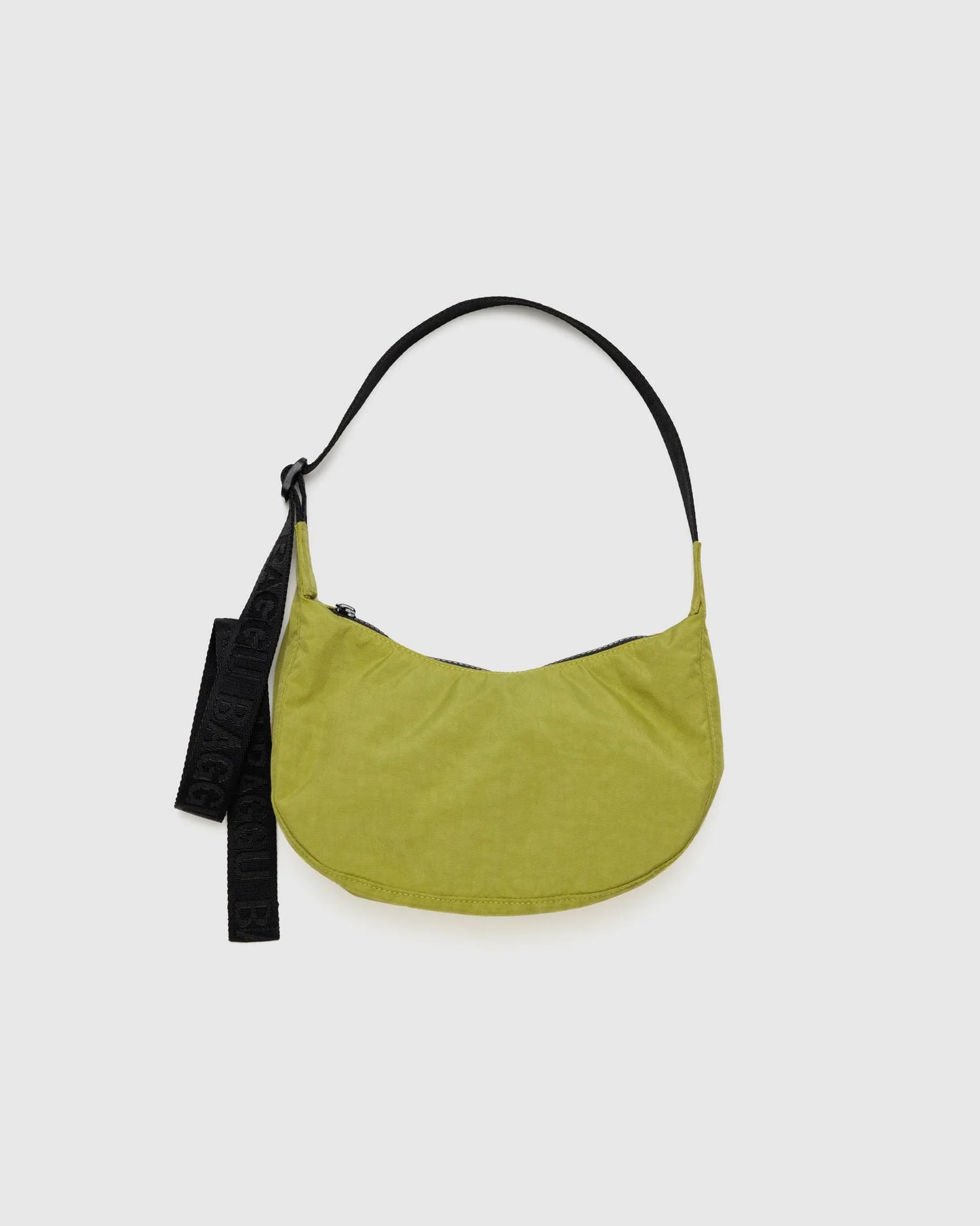 Small Nylon Crescent Bag - Lemongrass