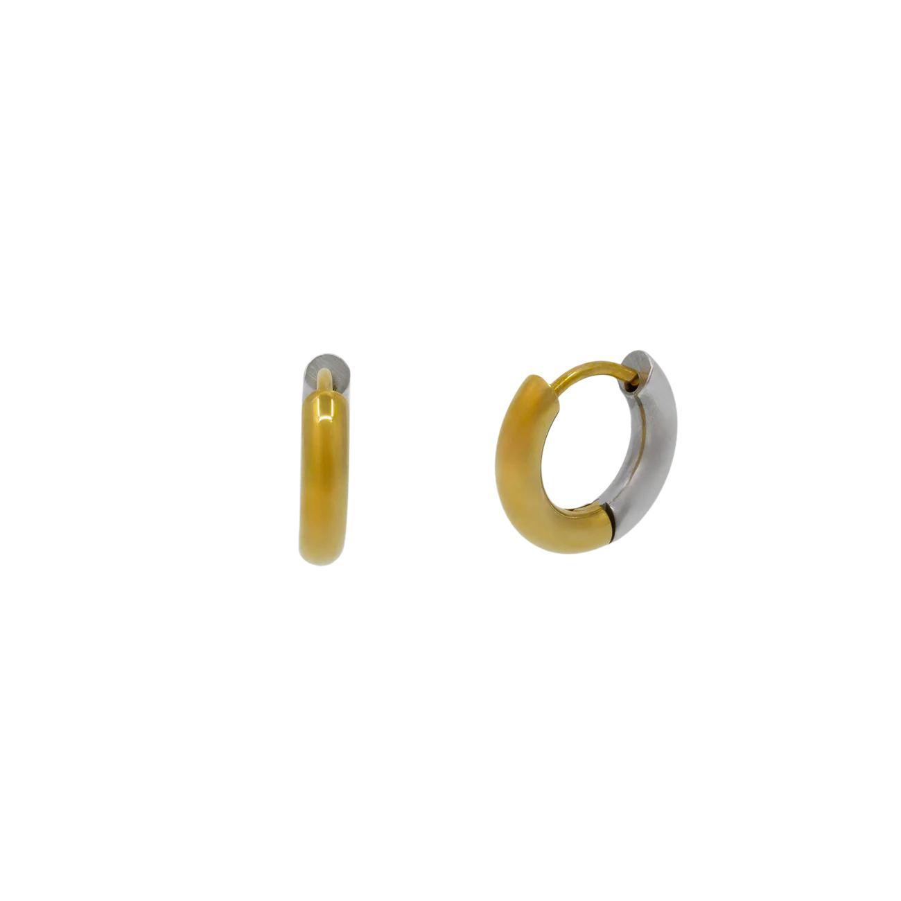 Paris Earrings Small - Gold/Silver