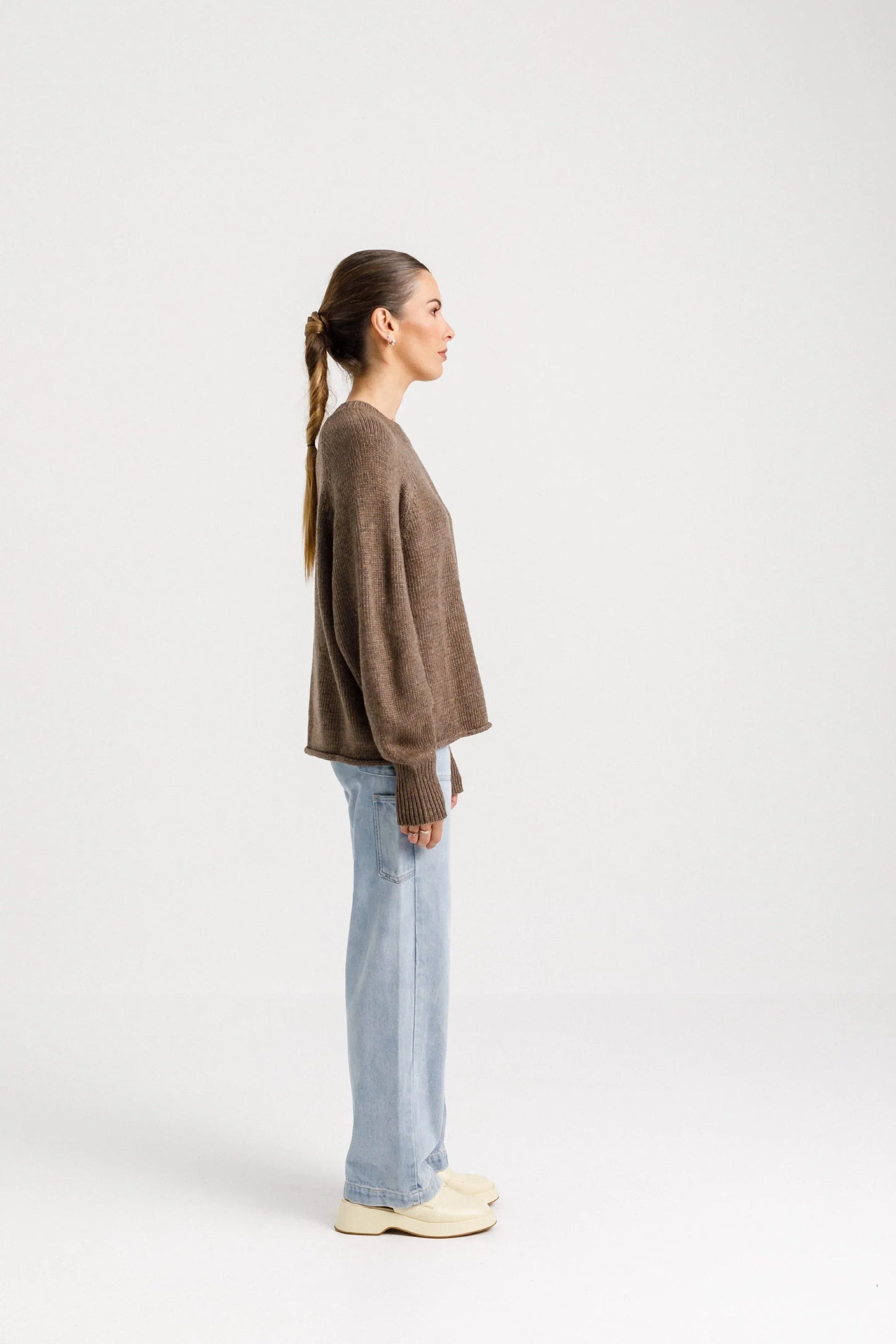 Fleck Lilo Jumper - Mocha Fleck