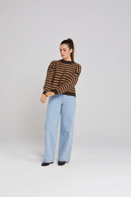 Ignite Jumper - Choc & Mocha