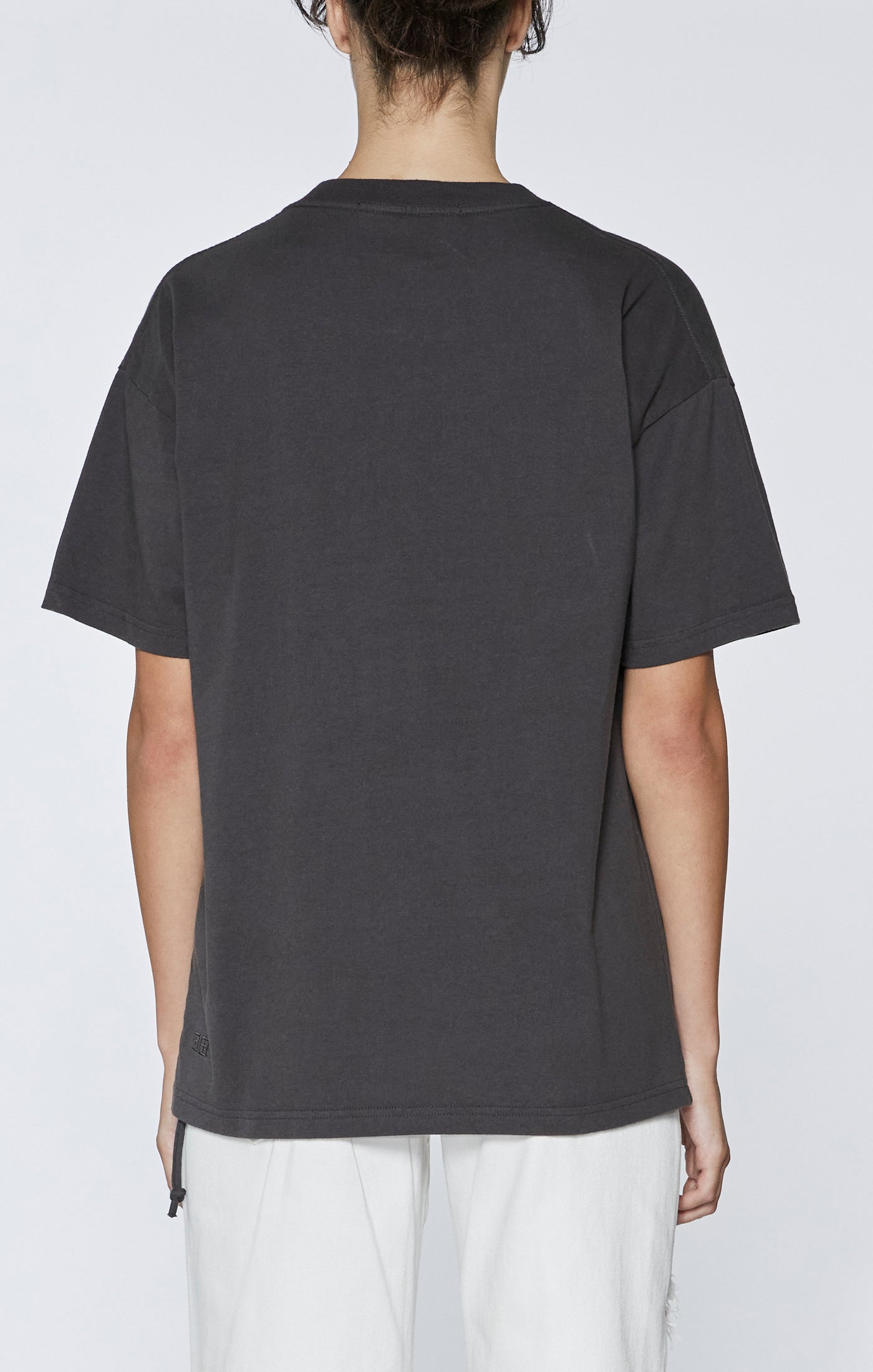 Sprayed Oh G SS Tee - Charcoal