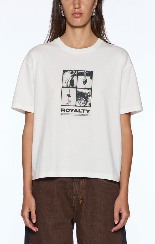 Royalty Everyday SS Tee - Vintage White