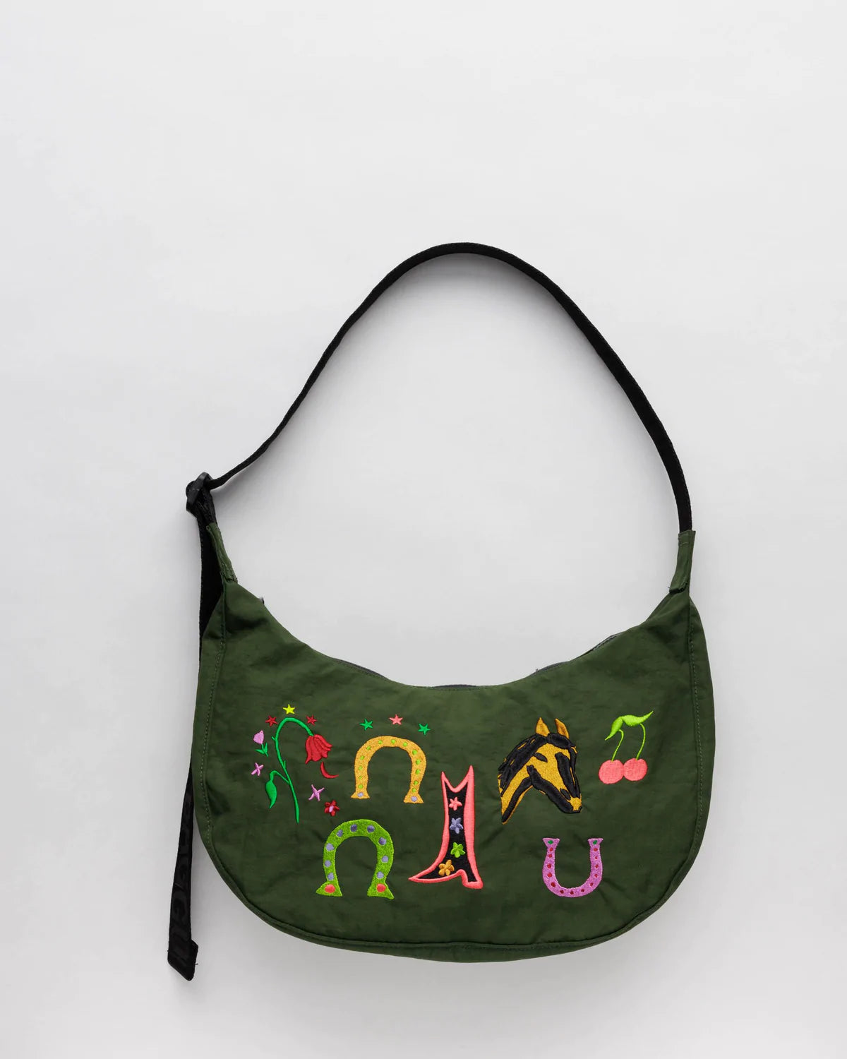 Medium Nylon Crescent Bag - Jessica Williams
