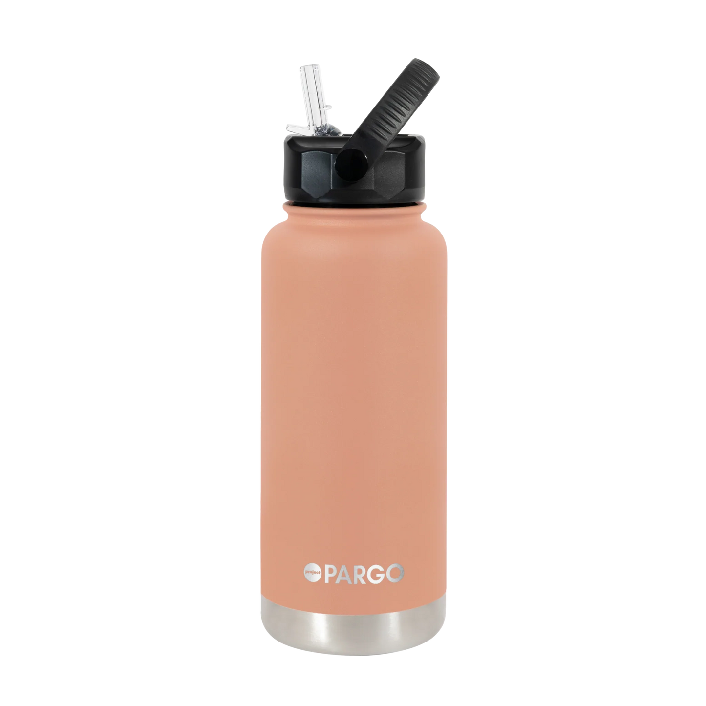 950ml Pargo Bottle - Straw Lid - Coral Pink