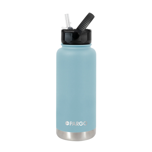950ml Pargo Bottle - Straw Lid - Bay Blue
