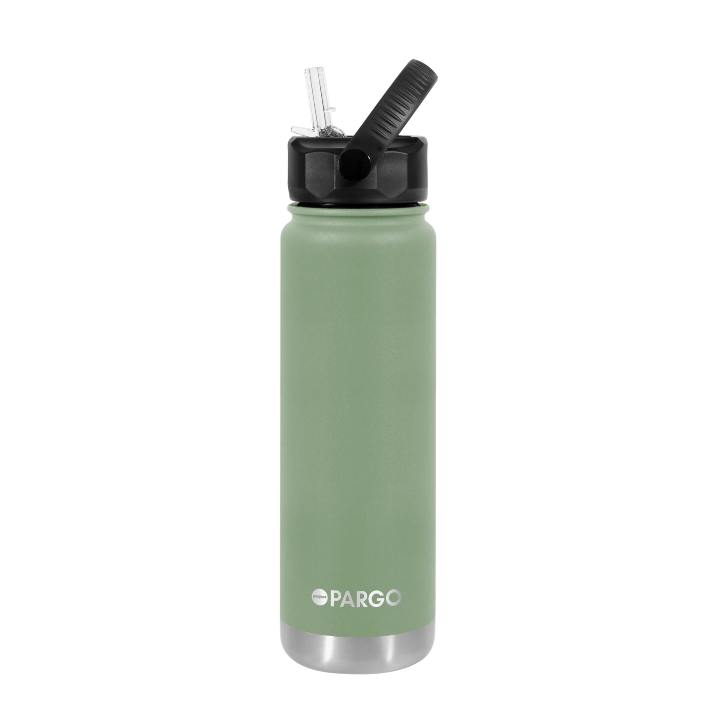 750ml Pargo Bottle - Straw Lid - Eucalypt Green