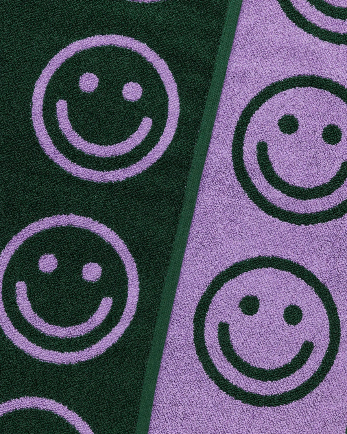 Bath Towel - Lavender Forest Happy