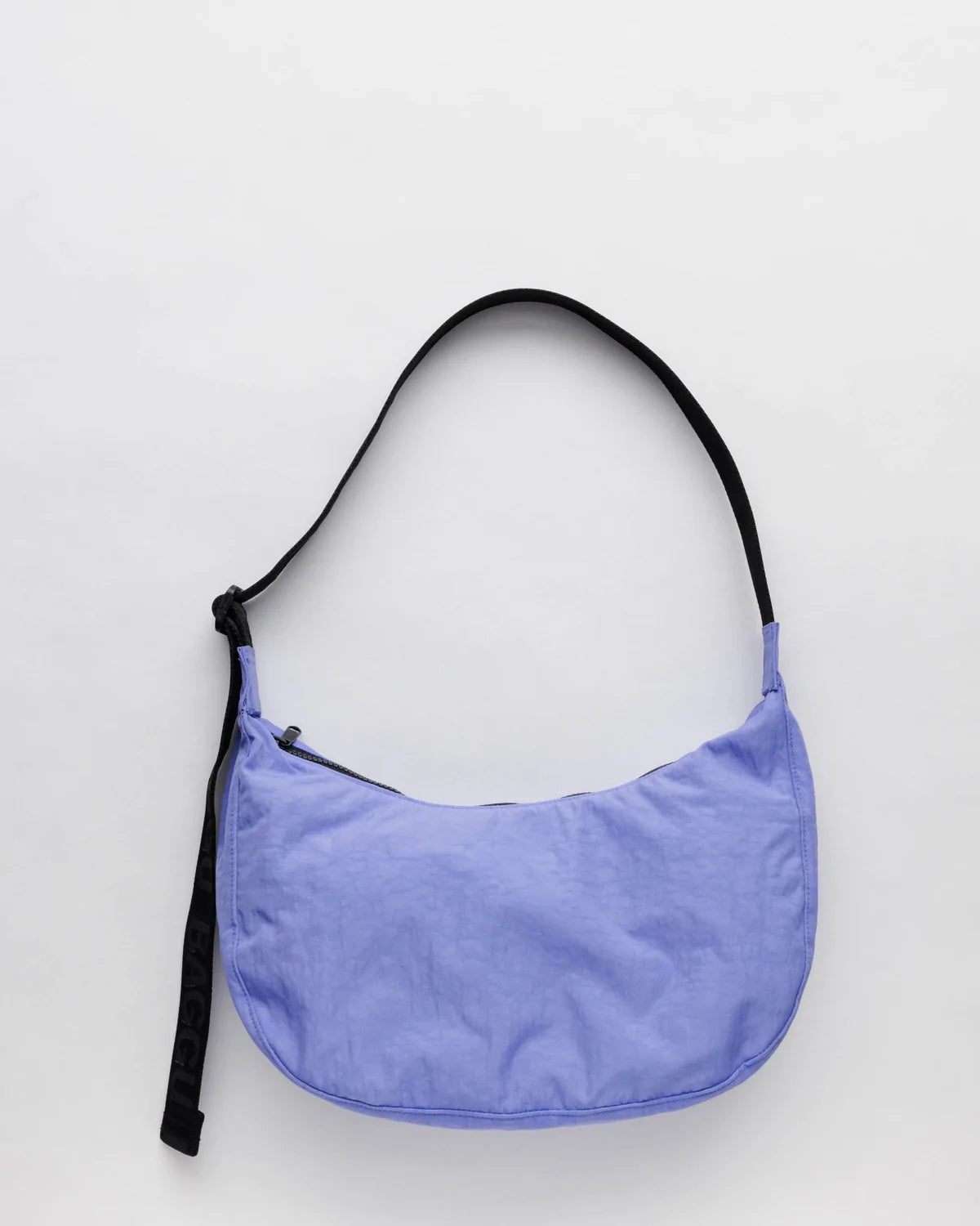 Medium Nylon Crescent Bag - Bluebell